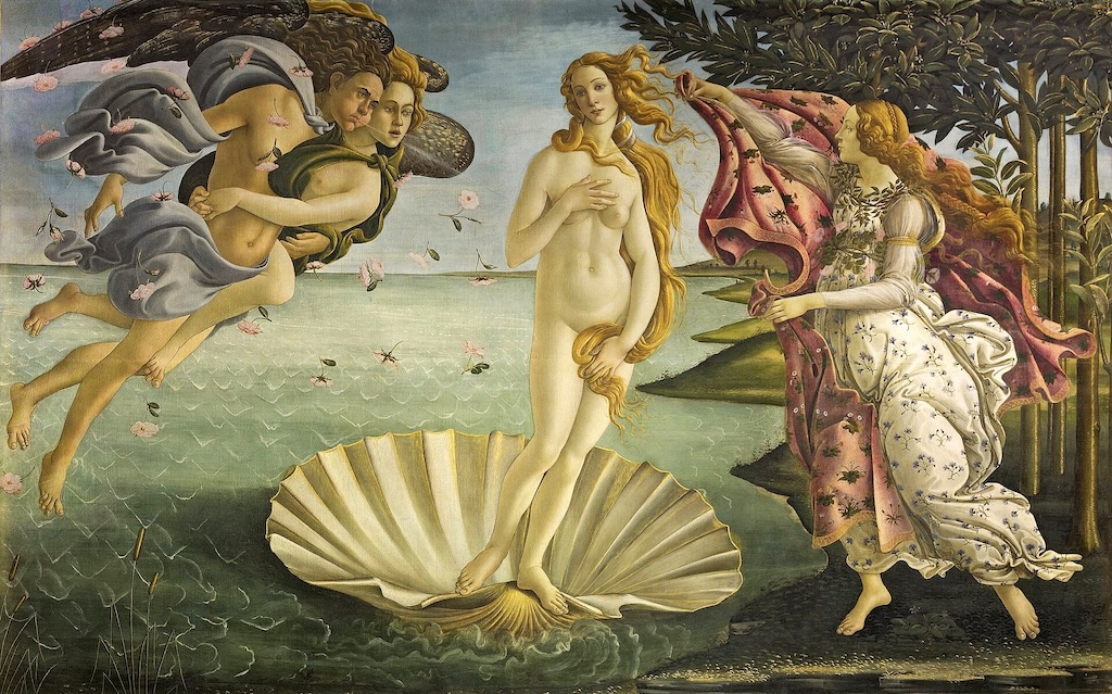 The Birth of Venus Botticelli